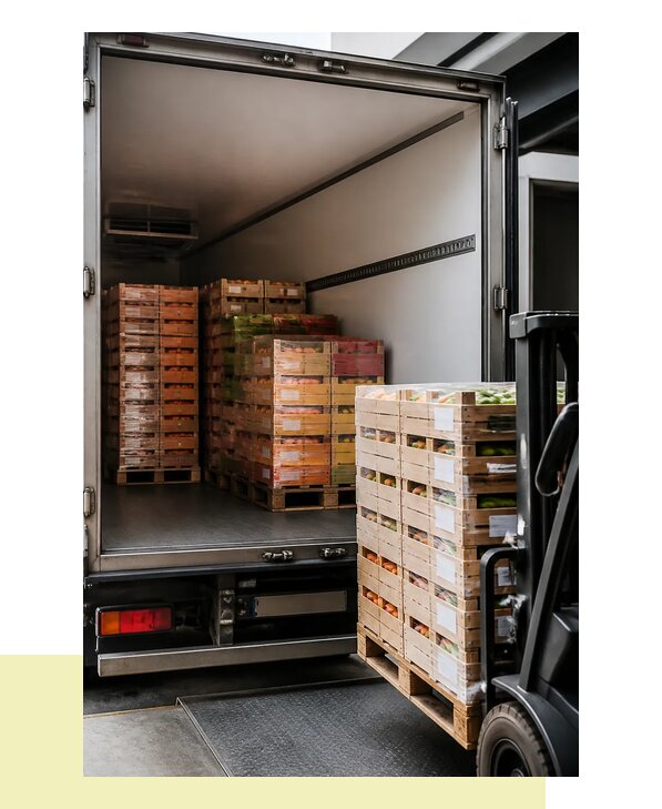 Перевозка сельхозпродукции на паллетах с доставкой в Гудермес